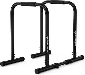 lot 9342 image: $49 Sportsroyals Adjustable Dip Bar Station, Parallette & Bars, 400LBS