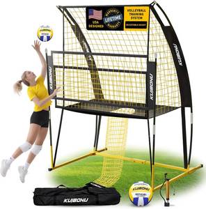 lot 9354 image: $140 Volleyball Training Net System with Adjustable Height