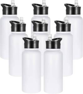 lot 9383 image: $70 VEGOND 32 oz Insulated Stainless Steel Water Bottle, 7-Pack