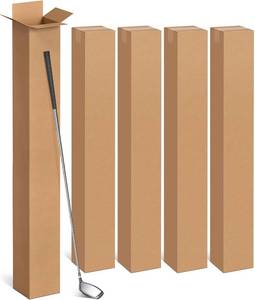 lot 9394 image: Magicheap 4-Pack Golf Club Shipping Boxes 48x4x4 in Corrugated