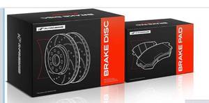 lot 9399 image: A-Premium Rear Brake Rotors & Ceramic Pads