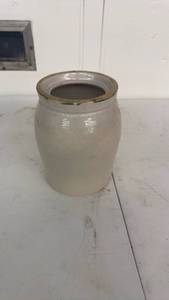 lot 24 image: Ceramic Storage Jar with Rope Rim