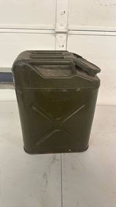 lot 25 image: Military Jerry Can 5 Gallon Fuel Container