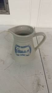 lot 31 image: Inman Centennial 1887-1987 Kansas Ceramic Pitcher