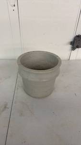 lot 46 image: Cylindrical Concrete Planter Pot Container
