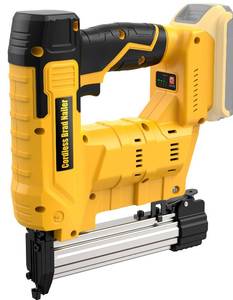 18 Gauge Cordless Brad Nailer & Staple Gun for De Walt 20V MAX Battery(No Battery), 2 in 1 Electric Nail Gun for Home Improvement, DIY and Woodworking