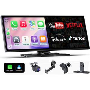 Wonsidary 11.26" CarPlay Screen for Car, Built-in N-etflix/YouTube/TikTok - Retail: $100