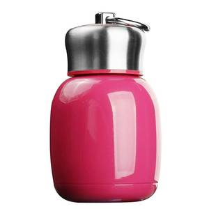 lot 344 image: 7oz200ML Small Mini Vacuum Insulated Water Bottle Portable Leakproof Travel Mug Stainless Steel Cold and Hot Thermal Flask for Kids Children Women School Office Lunch Coffee Milk Tea (Rose) - Retail $9