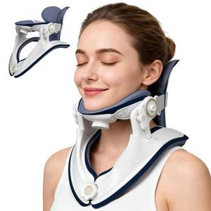 lot 392 image: Cervical Traction Device Neck Brace Support Stretcher for Pain Relief - Retail $63
