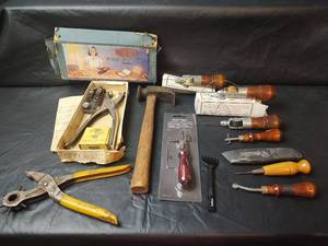 lot 257 image: Leather Working Tool Collection