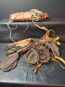lot 260 image: Bulk Leather Strips