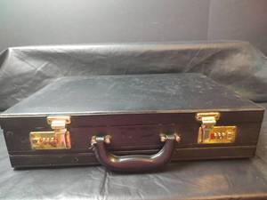 lot 265 image: Hard-Shell Briefcase with Dual Combination Locks, Locks Never Used