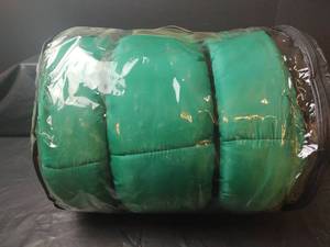 lot 299 image: Exxel Outdoors Green Sleeping Bag 33x75