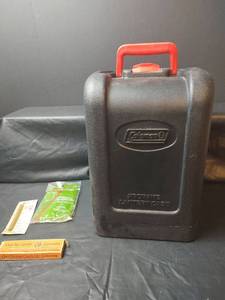 lot 301 image: Coleman Propane Lantern with Carry Case and Accessories, Never Used