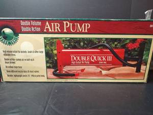 lot 307 image: Ozark Trail Double Quick III High Output Double Action Air Pump