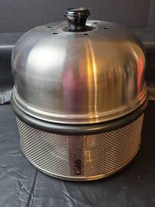 lot 325 image: Cobb Portable Grill Dome with Perforated Cooking Plate and Accessories