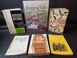 lot 362 image: Firearms Reference Books Including Hatchers Notebook and Hunting Rifles Encyclopedia