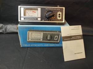 lot 373 image: NIB Micronta Field StrengthSWR Tester 21-525B with Manual and Box
