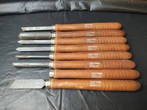 lot 397 image: Craftsman Wood Turning Tools