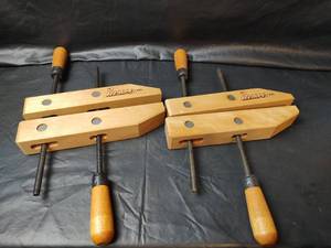 lot 399 image: Hempe Wood Clamps