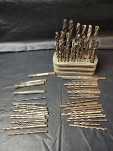 lot 404 image: Twist Drill Bit Set with Holder