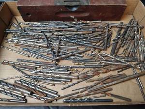lot 407 image: Drill Bits with Wooden Level