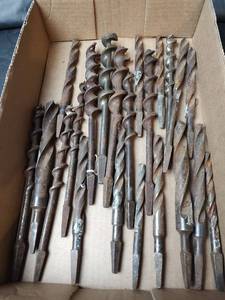 lot 421 image: Auger Drill Bits Mixed