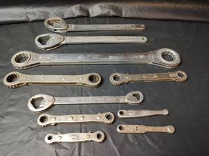 lot 455 image: Box End Wrenches and Multi-Wrench Lot