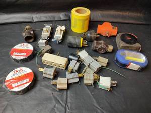 lot 466 image: Electrical Components and Caution Tape