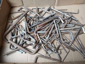 lot 503 image: Assorted Sizes Hex Keys