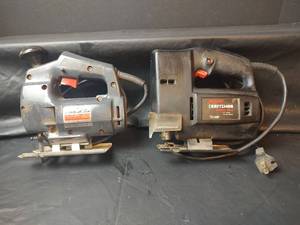 lot 538 image: Corded Jigsaw Tools SKIL and Craftsman Sabre Saw 14 HP, Tested