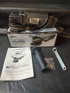 lot 594 image: Chicago Electric 4-12 Angle Grinder, Tested