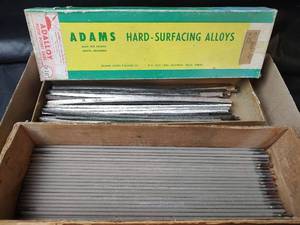 lot 602 image: Adalloy Plow Point Bars 316 and Welding Rods