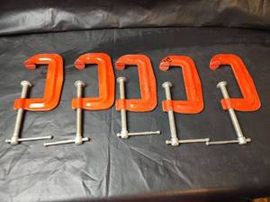 lot 605 image: C-Clamps
