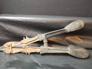 lot 616 image: Adjustable Pipe Wrench, Boston New Jersey USA