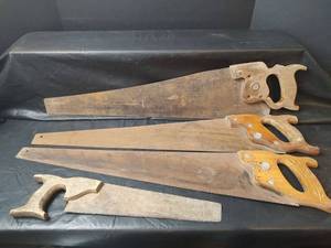 lot 671 image: Hand Saws