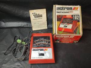 lot 688 image: Actron Model 612 DwellTachometer Dual Function Meter 4 6 8 Cylinder