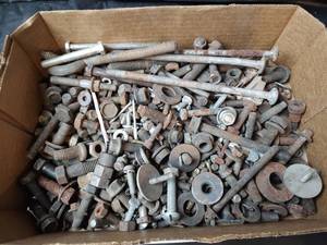 lot 719 image: Assorted Bolts, Nuts and Washers