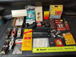 lot 741 image: Household Hardware and Electrical Accessories