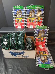 lot 756 image: Light Clips and Clear Lights (Tested)
