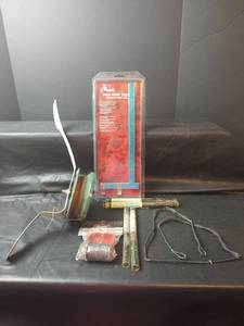 lot 790 image: NIP Pro Bow Square Archery Tool with Bowstrings and Accessories