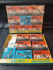 lot 802 image: Cub Scout Activity Kit Model Rocket Derby