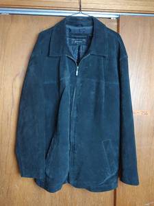 lot 865 image: Croft & Barrow Genuine Leather Jacket XL, Black