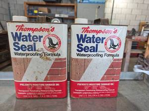 lot 1002 image: Thompsons Water Seal Waterproofing Formula 1 Gallon - 2 Cans