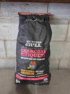 lot 1046 image: Backyard Grill Charcoal Briquets 18 lb