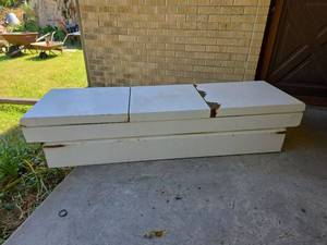 lot 1229 image: Titan Metal Truck Box with Hinged Lids