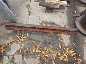 lot 1243 image: Steel I-Beam Section Approx 35 in Long