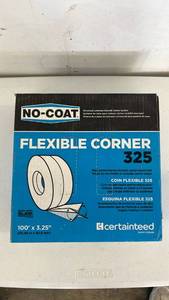 lot 18061 image: Grabber Construction Corner Tape 311692 - Co-Polymer  Composite Corner Tape - 100 ft - Retail $45
