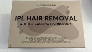 lot 18156 image: HomeHaven IPL Hair Removal Device with Ice-Cooling Technology - Retail $50