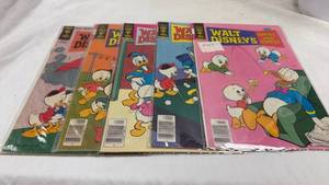 lot 11 image: Walt Disneys Gold Key Comics and Stories Comic Books - Lot of 5